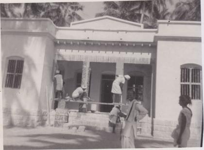 Early construction on the Kalavasal campus (1)